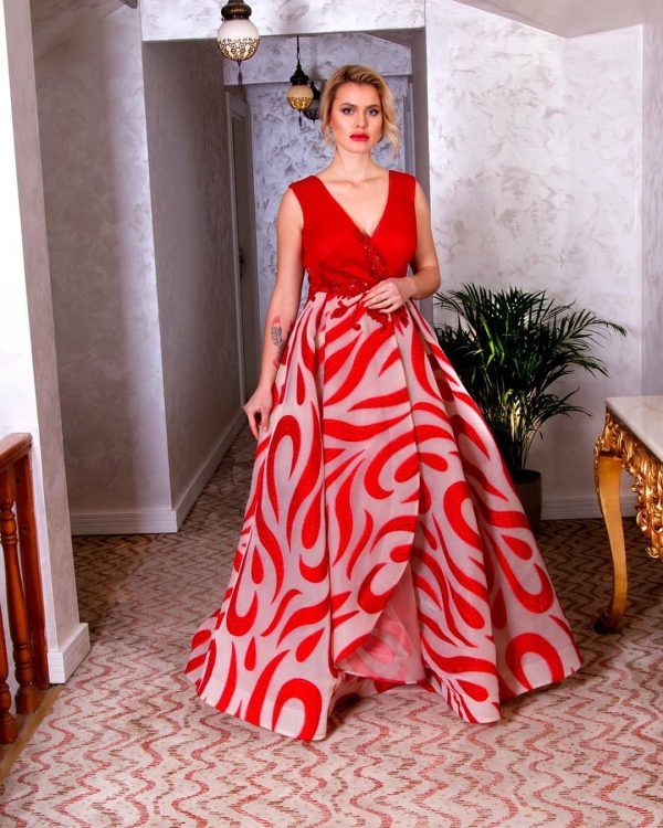 Elegant Classy Evening Dress - Image 3