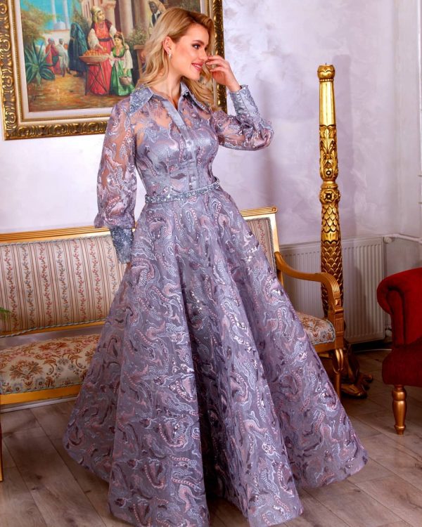 Elegant Classy Evening Dress - Image 3