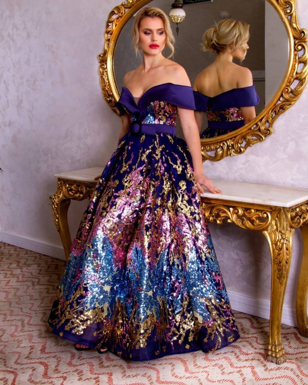 Elegant Classy Evening Dress - Image 3