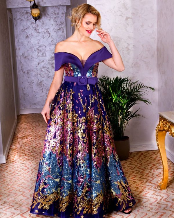Elegant Classy Evening Dress - Image 2